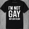 Tricou Nu sunt gay, dar 20 USD înseamnă 20 USD. Photo 1